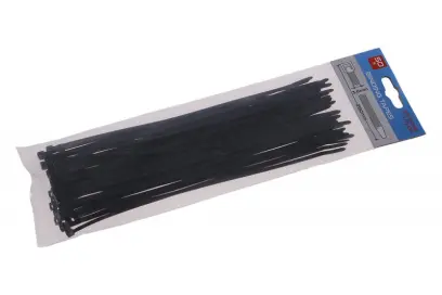 Vázací pásky 250x3.6mm 50ks černá (L23816)