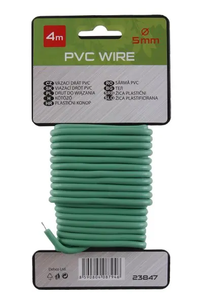 Vázací drát 5mmx4M pogumovaný (L23847)