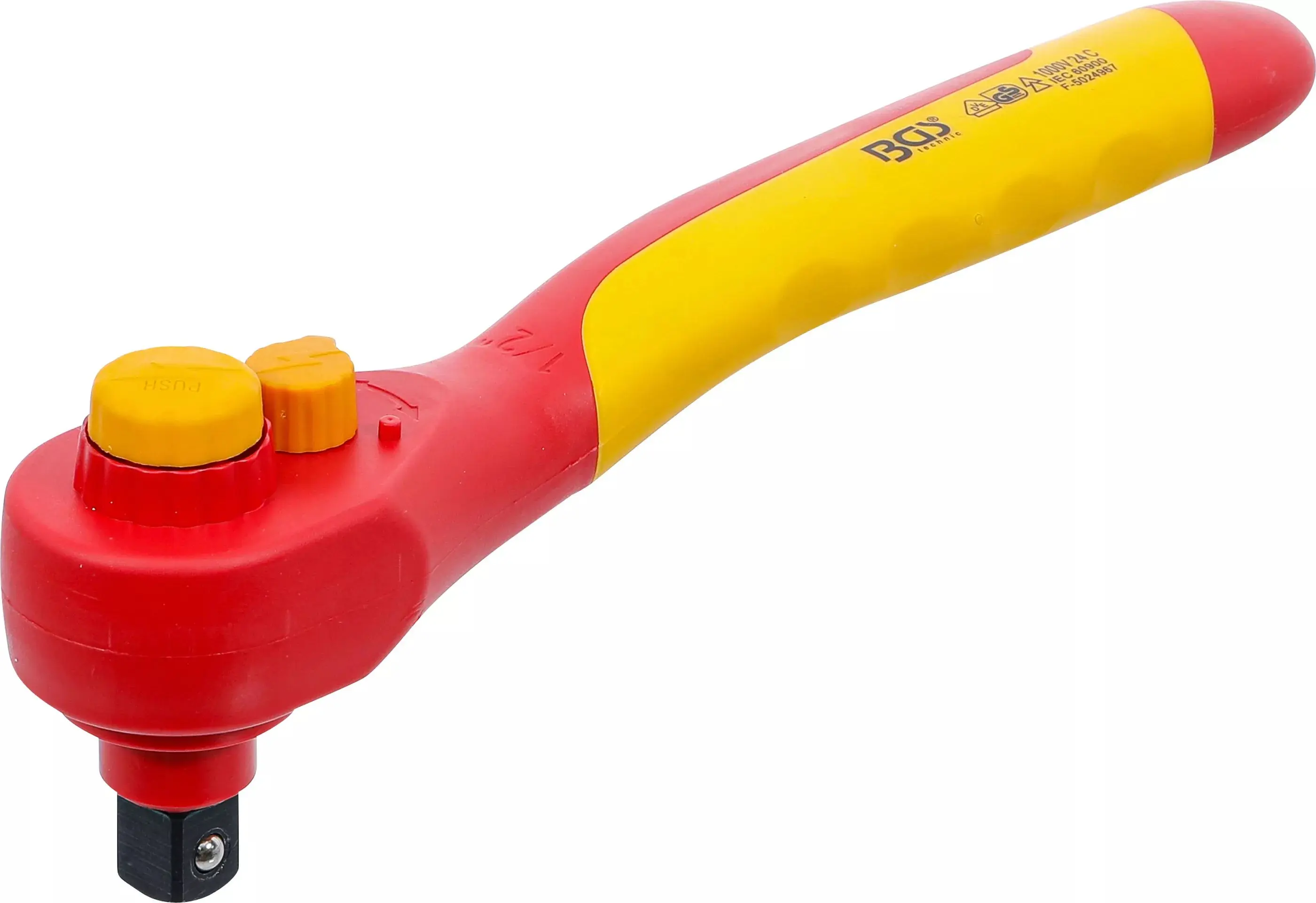 Přepínací ráčna VDE 1/2" BGS100626 (1000 V) (BGS100626)