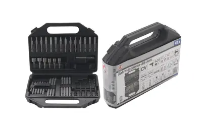 Bity a vrtáky Kraftmann 1/4" BGS100759 pro vrtačky. Sada 41 dílů (BGS100759)