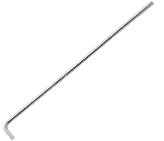 Zástrčný klíč inbus 2 mm BGS100790-2 velmi dlouhý s kulovou hlavou (BGS100790-2)