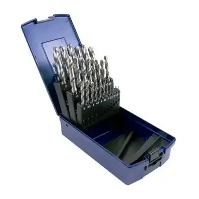 Sada spirálových vrtáků RATIOLINE pr. 1-13 mm dle DIN 338. HSS-GK (25 ks) (DAT333847525)