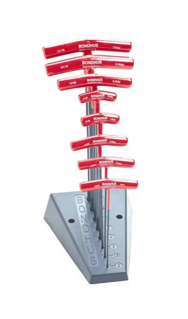 Sada T - klíčů 2 - 10 mm  BTX 80M/S metric + stojan (8 dílů) (DATBON13189)