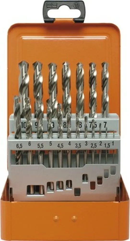 Vrták HSS-G 1 - 10 mm DIN 338. Sada Projahn ECO 19 ks (DATPJ60315)