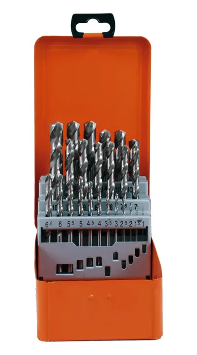 Projahn 60003 Vrták HSS-R 1 - 10 mm DIN 338. Sada BASIC 19 ks (DATPJ60003)