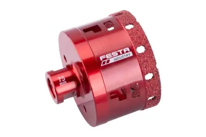 Korunka vykružovací diamantová 75mm M14 FESTA INDU (L24643)