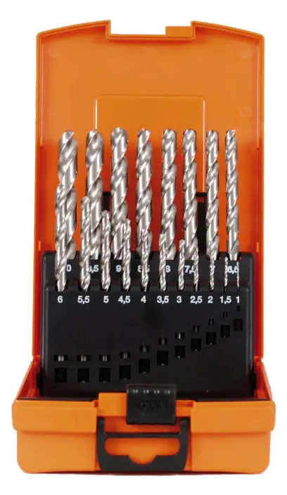 Projahn 67003 Vrták HSS-R 1 - 10 mm DIN 338. Sada ECO 19 ks (DATPJ67003)