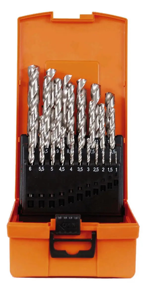Vrtáky HSS-G 1 ÷ 10 mm DIN 338 Projahn 67315 ECO - 19 ks (DATPJ67315)