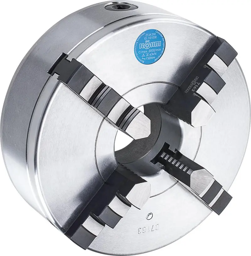 Sklíčidlo 4čelisť.DIN55027 ocel 200mm KK5RÖHM (EDE30210009)