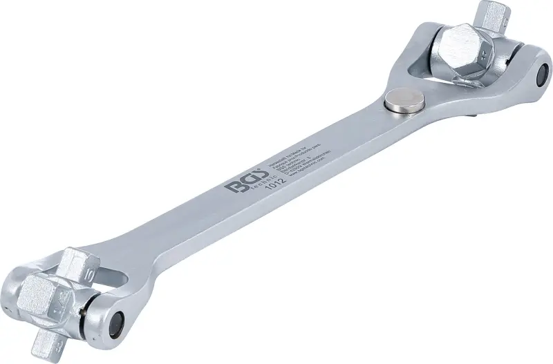BGS 1012 Klíč pro zátky olejových van "8 v 1" s magnetem (BGS101012)