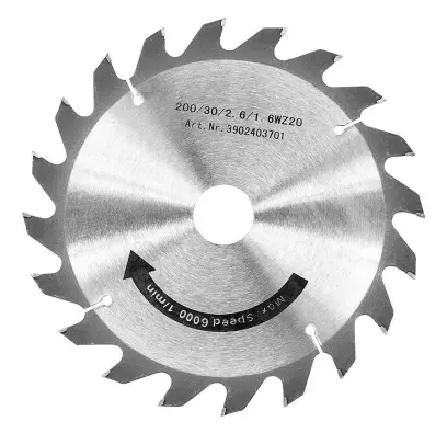 Pilový kotouč s SK plátky Bernardo pr. 250 x 3,0 x 30 mm, Z 40 (WZ) (BER171122)