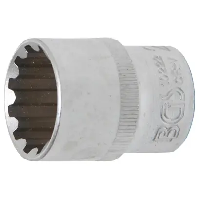 Nástrčná hlavice 1/2" 22 mm - Gear Lock. BGS 1022 (BGS1010222)