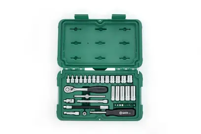 36 ks. Sada šestihrotých metrických nástrčných hla (SATAST09001SJ)