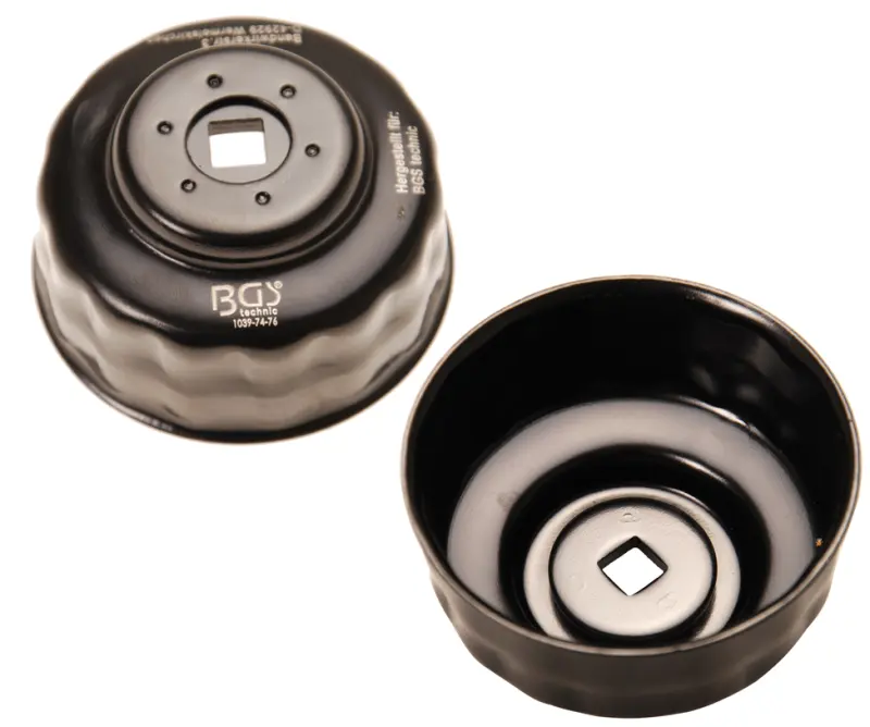 Klíč na olejové filtry průměr 74 ÷ 76 mm, 15hranný BGS101039-74-76 (Audi, Ford, Mercedes-Benz, Opel, VW) (BGS101039-74-76)