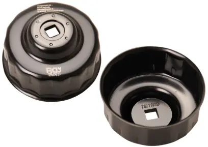 Klíč na olejové filtry průměr 75 ÷ 77 mm, 15hranný BGS101039-75-77 (Audi, Ford, Isuzu, Mercedes-Benz, Opel, VW) (BGS101039-75-77)