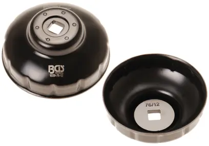 Klíč na olejové filtry průměr 76 mm, 12 drážek BGS101039-76-12 (Fiat, Mercedes-Benz, Renault) (BGS101039-76-12)