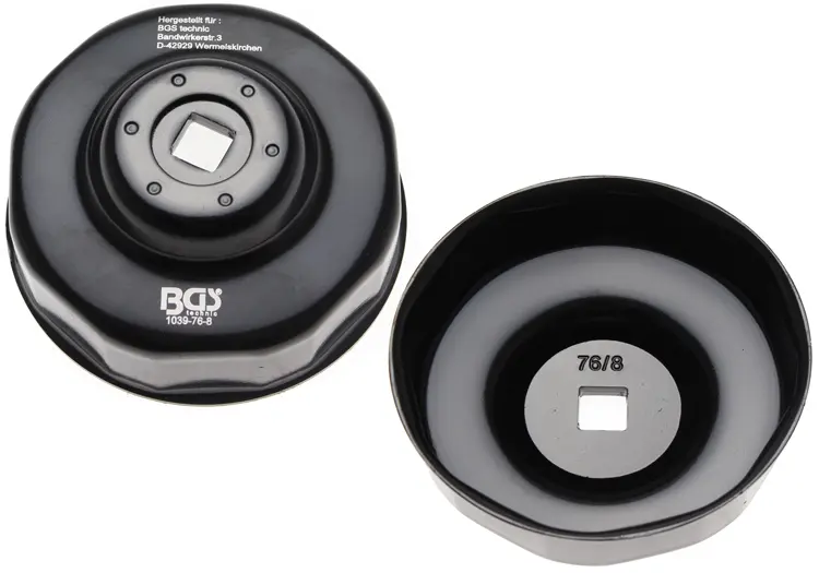 Klíč na olejové filtry průměr 76 mm, 8hranný BGS101039-76-8 (Fiat, Lancia) (BGS101039-76-8)