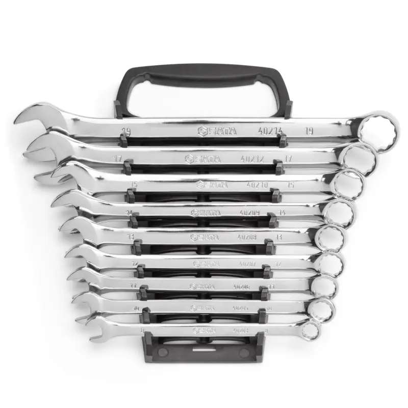 9 ks. Sada metrických kombinovaných klíčů - 8, 10, (SATAST09020SJ)