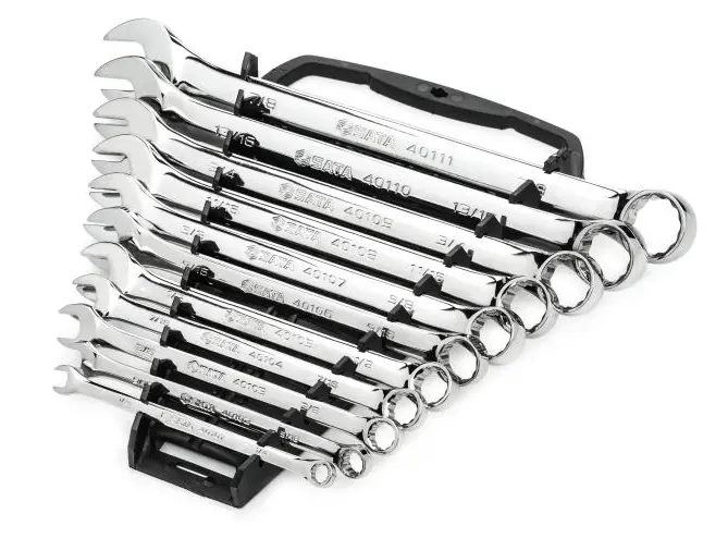 11 ks. Sada očkoplochých klíčů SAE - 1/4", 5/16", (SATAST09021SJ)