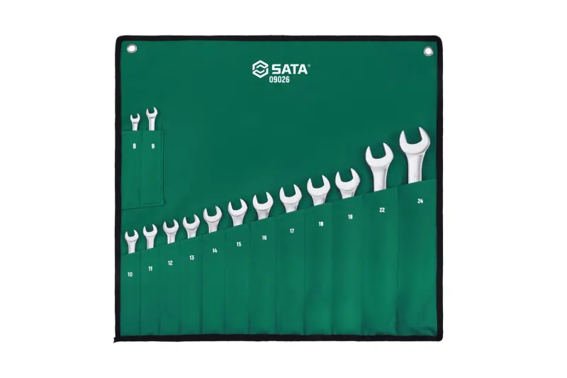 14 ks. Sada metrických kombinovaných klíčů - 8, 9, (SATAST09026SJ)