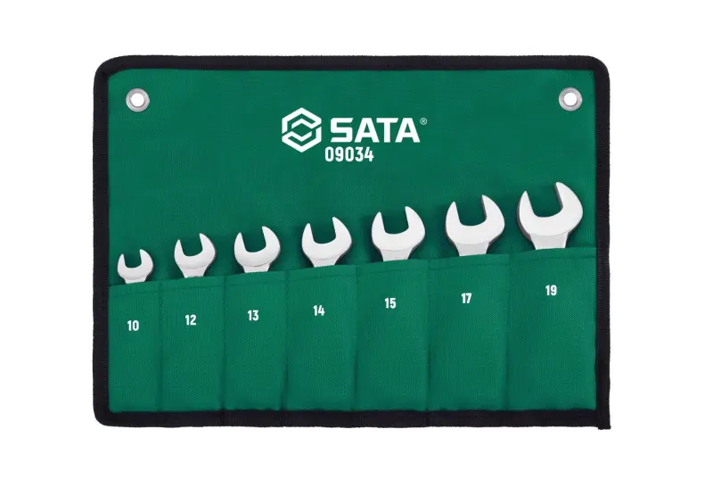 Očkoploché klíče 10 ÷ 19 s ráčnou SATA Tools (SATAST09034)
