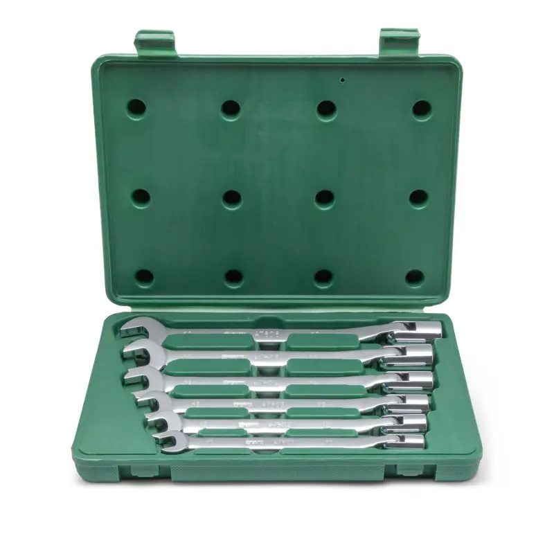 6 ks. Sada metrických nástrčných a očkoplochých kl (SATAST09037SJ)