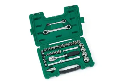 33 ks. Sada nástrčných klíčů 1/2" Drive 6 Point Me (SATAST09099)