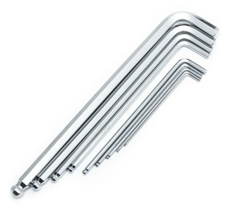 9 ks. Sada metrických šestihranných klíčů s extra (SATAST09124SJ)