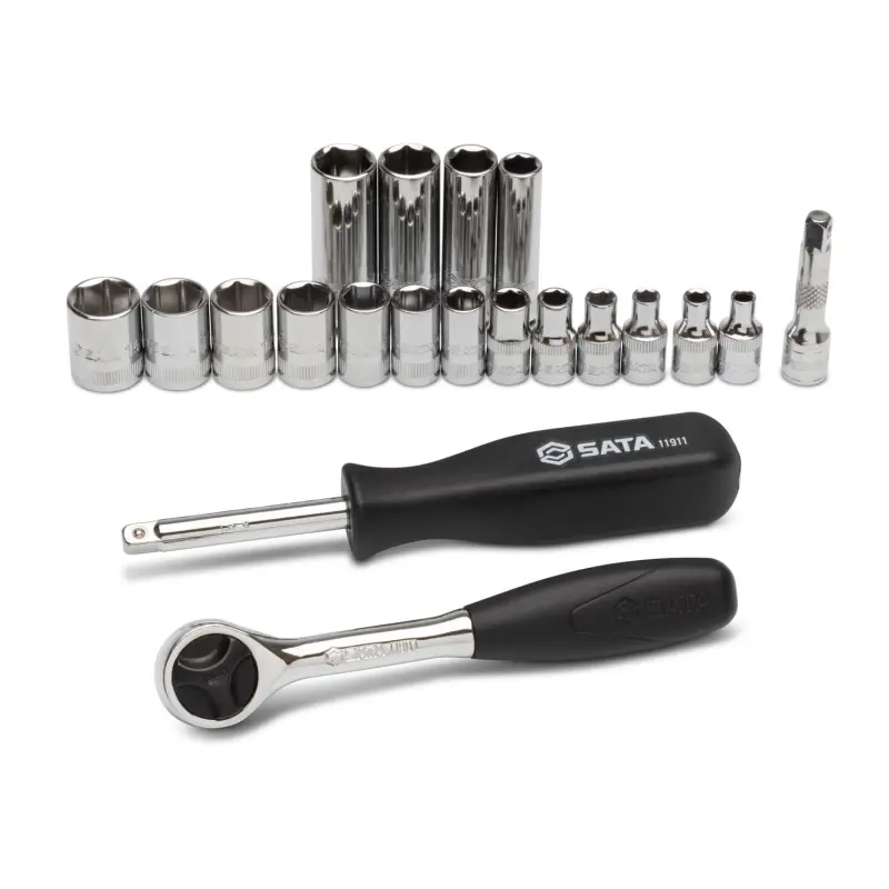 20 ks. Sada šestihrotých metrických nástrčných hla (SATAST09522)