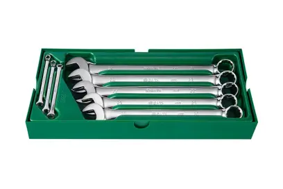 Očkoploché klíče 5,5 ÷ 24 mm SATA Tools - 8 dílů (SATAST09907)