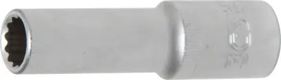 Nástrčná hlavice 1/2" 12 mm BGS1010662, 12hranná, prodloužená (BGS1010662)