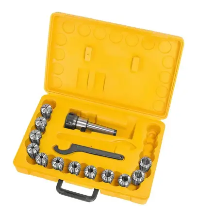 Kleštinový upínač Bernardo MK 3 a 13 ks kleštin ER 32 (3 - 20 mm) (BER261004)