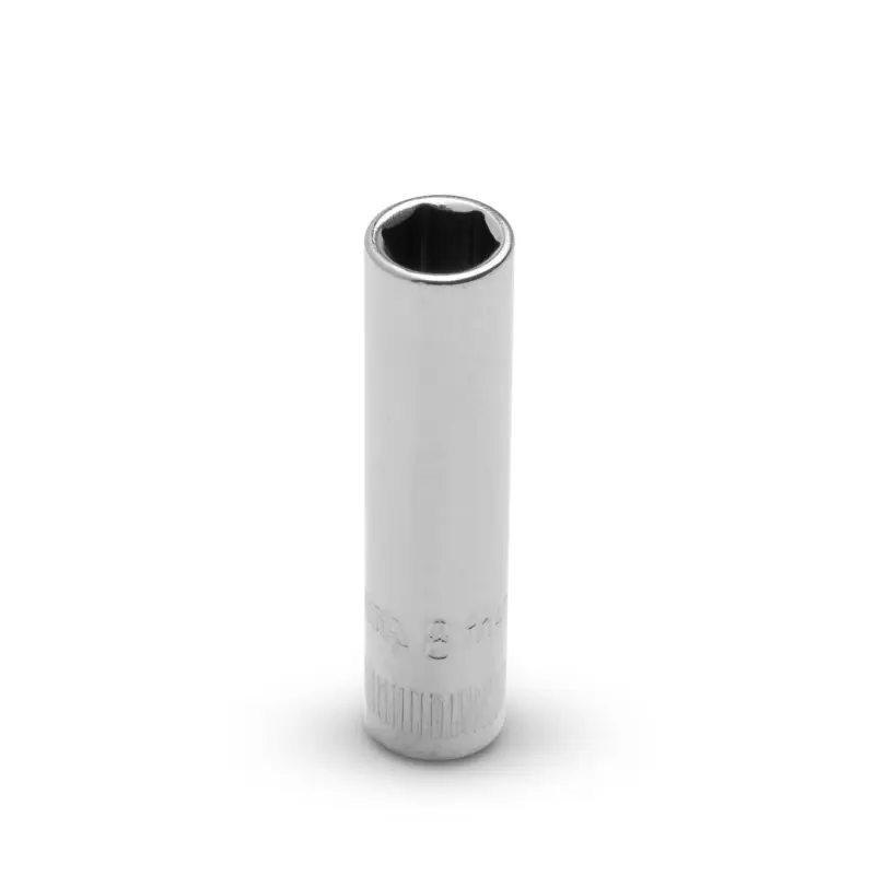 1/4" Drive 6 Point Deep Socket 8mm (SATAST11405SC)