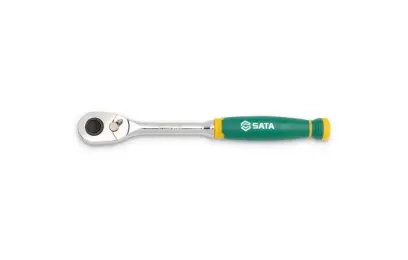 Rychloupínací chromová ráčna s komfortní rukojetí 1/4" Drive 72T (SATAST11971G)