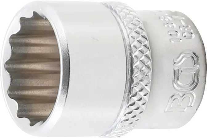 Nástrčná hlavice 1/4" palcová 9/16" BGS1010881, 12hranná (BGS1010881)