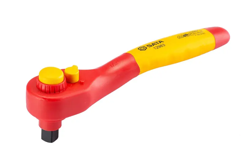 1/2" VDE izolovaná rychloupínací ráčna s výkyvným (SATAST12983SC)