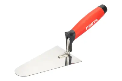Zednická lžíce oblá 160mm,PVC rukojeť, FESTA 31334 (L31334)