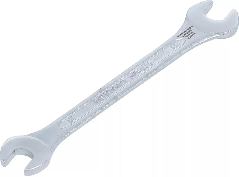 Oboustranný klíč 10 x 11 mm BGS101184-10x11, DIN 3110, chrom vanadium (BGS101184-10x11)