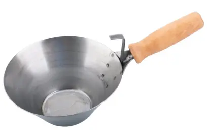 Naběračka zednická ocel 180mm dřevěná ručka (L32291)