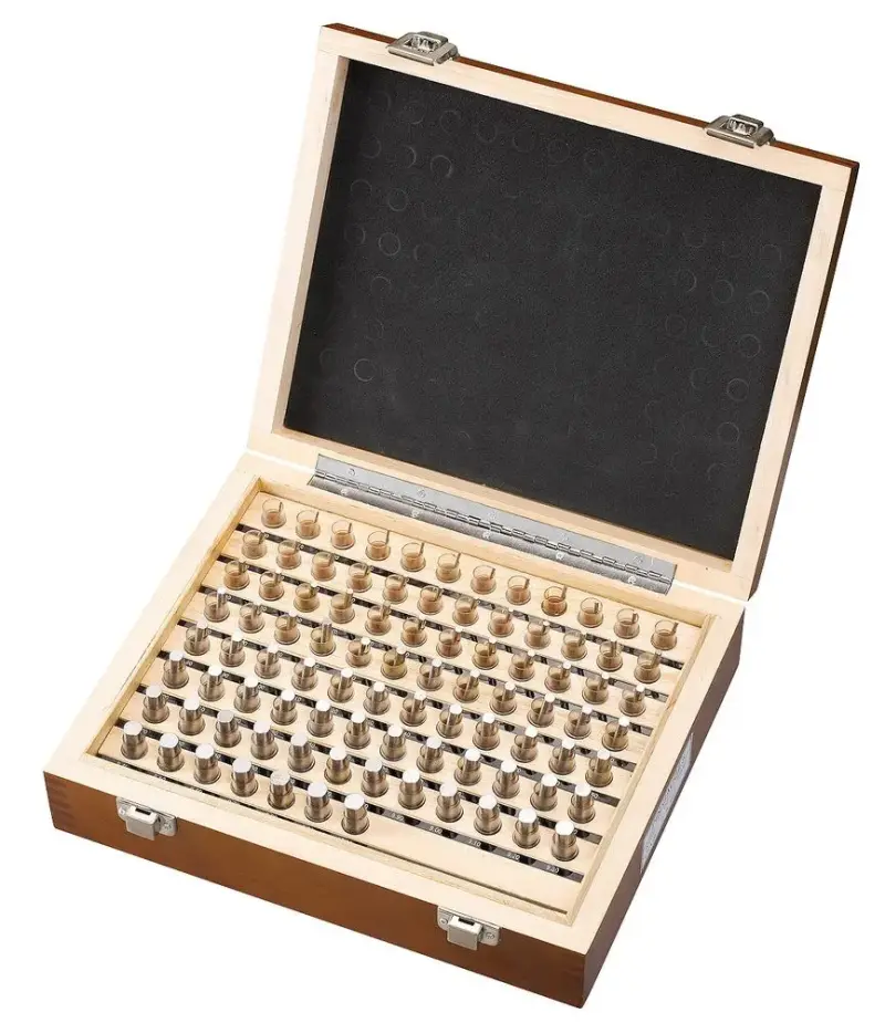 Přesné měřící trny - sada 91 dílů (1,0-10,0 mm) DIN 2269 (BER341020)