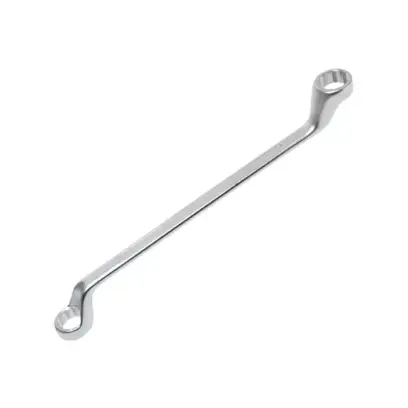 Oboustranný očkový klíč 18 x 19 mm BGS101214-18x19, vyhnutý, DIN 838 (BGS101214-18x19)