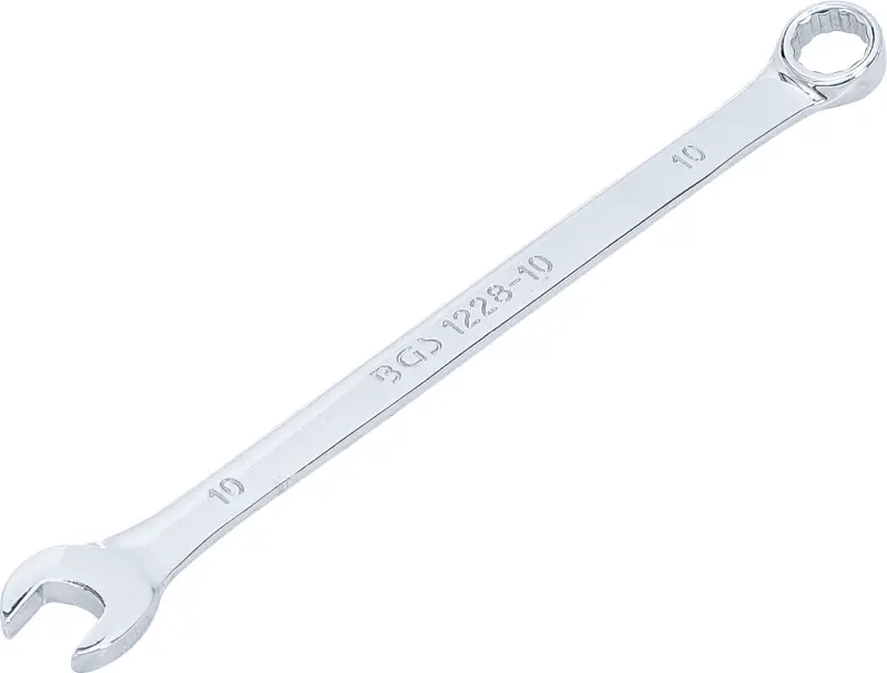 BGS 1228-10 Očkoplochý klíč 10 mm, extra dlouhý, leštěný (BGS101228-10)