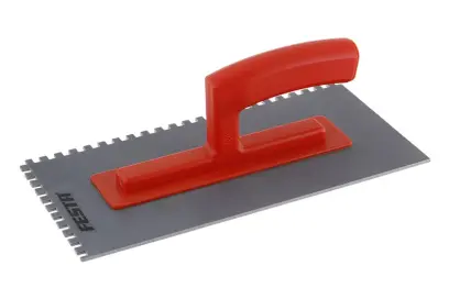 Hladítko ABS-3mm 280x140mm e6 červ, Levior 34053 (L34053)