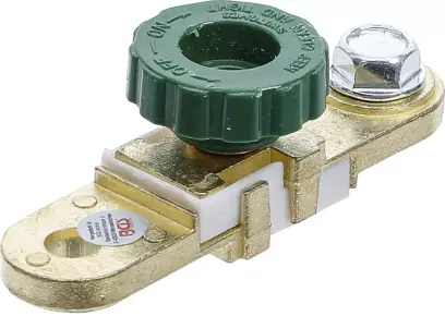 Odpojovač kontaktu autobaterie BGS101416, ploché svorky (250 A) (BGS101416)
