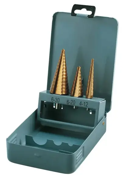 Bernardo 41-1060 Stupňovité vrtáky pr. 4 ÷ 30 mm (Sada 3 ks) (BER411060)