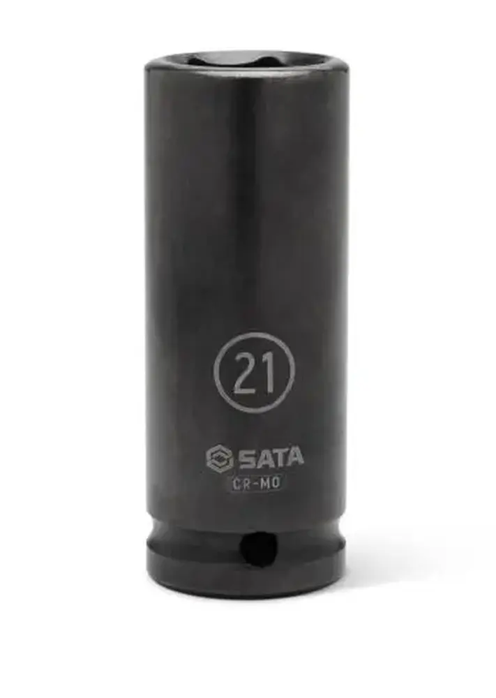 1/2 "Drive 6 Point Impact Deep Socket 30mm (SATAST34423SC)