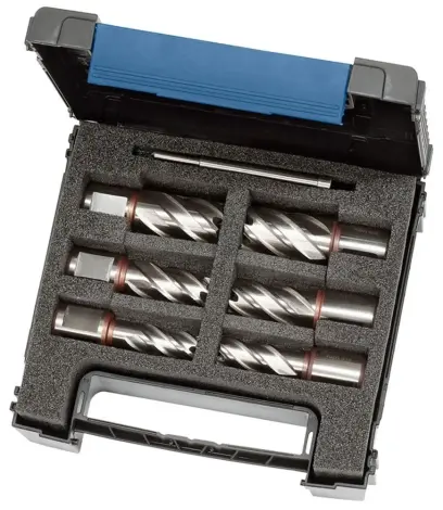 Bernardo 41-1119 Sada 5ks jádrových vrtáků HSS-Standard KBK 13-22 mm (hl. vrt. 30 mm) (BER411119)