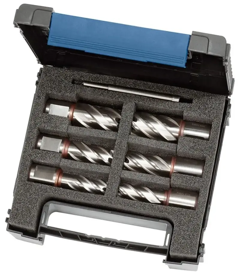 Bernardo 41-1119 Sada 5ks jádrových vrtáků HSS-Standard KBK 13-22 mm (hl. vrt. 30 mm) (BER411119)