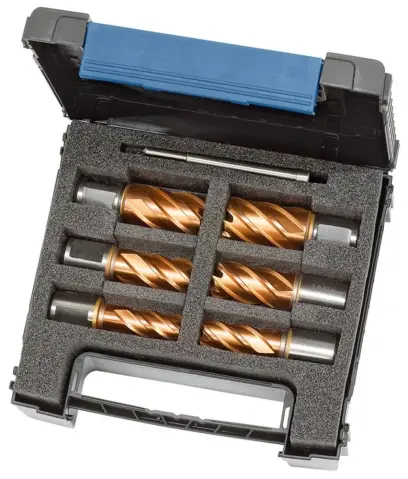 Bernardo 41-1121 Sada 5ks jádrových vrtáků HSS-Vario PLUS KBK 13-22 mm (hl. vrt. 30 mm) (BER411121)