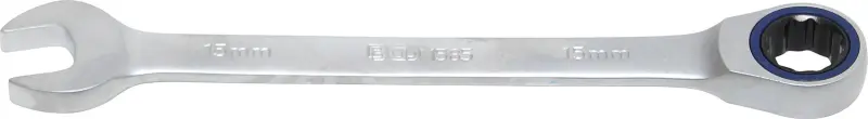 BGS 1585 Očkoplochý klíč 15 mm s ráčnou "Microlock" (BGS101585)